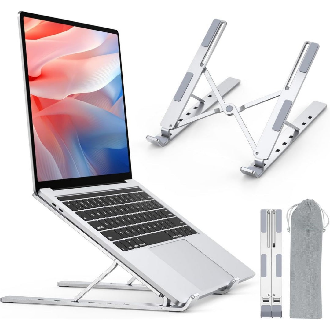 Fuer Zuhause Elegantes Laptopstaender aus Aluminium