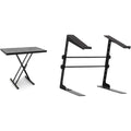 Platzsparendes Laptopstaender fuer Zuhause aus Acryl